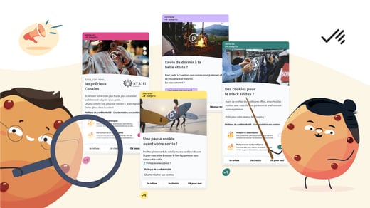 Nouveau bandeau cookie Axeptio